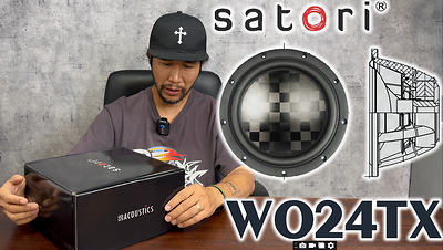 Giới thiệu loa bass 25 hết số màng Textreme Satori WO24TX của SB Acoustics