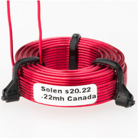 Cuộn cảm 0.22mH Solen (Canada) Air core (lõi không khí)