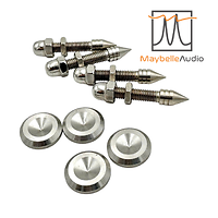 Bộ 4 chân đinh chén hứng dài bằng inox 304