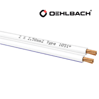 Dây loa 2x2.5mm Oehlbach Speaker Wire 25 (Màu trắng)