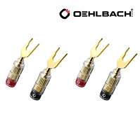 Bộ rắc kẹp càng cua mạ vàng Oehlbach Solution Lug