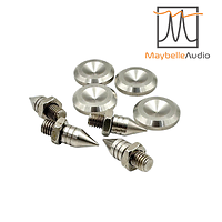 Bộ 4 chân đinh chén hứng bằng inox 304 size 30mm x 10mm