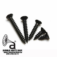 Vít gỗ đầu bằng 4 cạnh mạ kẽm bắt loa M3 (Combo 20 con)