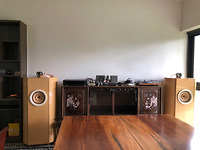 Thanh lý combo thùng loa toàn dải cao cấp 25cm Lii Song Crystal-10 và siêu tép Fostex T925A kèm phân tần, dây loa Nordost.