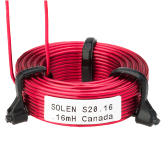 Cuộn cảm 0.16mH Solen (Canada) Air core (lõi không khí)