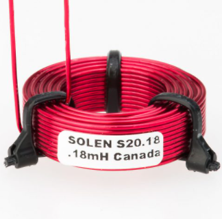 Cuộn cảm 0.18mH Solen (Canada) Air core (lõi không khí)