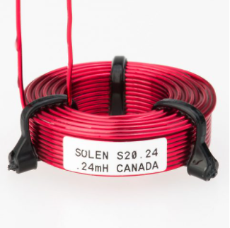 Cuộn cảm 0.24mH Solen (Canada) Air core (lõi không khí)
