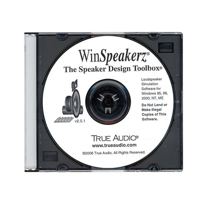 Phần mềm thiết kế thùng loa True Audio Winspeakerz