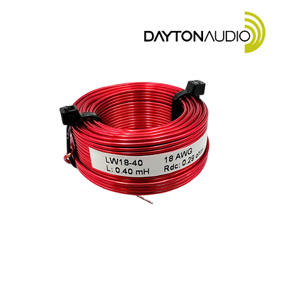 Cuộn cảm 0.4mH Dayton Audio AIR CORE 18AWG DCR 0.29R Dây 1mm