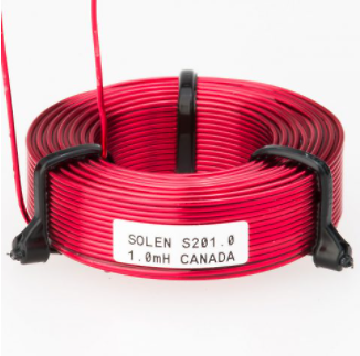 Cuộn cảm 1mH Solen (Canada) Air core (lõi không khí)