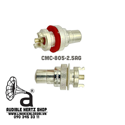 Rắc Loa/Cọc RCA/Jack RCA CMC-805-2.5AG