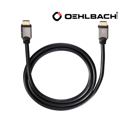 Dây tín hiệu HDMI Oehlbach Black Magic tích hợp Ethernet dài 7.5m