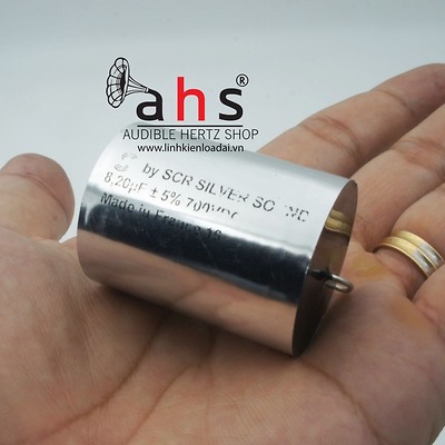 Tụ bạc 8.2uf 700V Solen (Pháp) Fast Cap