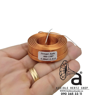 Cuộn cảm 0.68mH Jantzen-Audio Air Core DCR 0.41 ohm dây 1mm