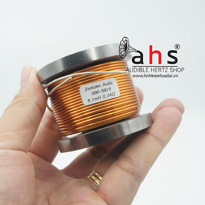 Cuộn cảm 5.1mH Jantzen-Audio Iron core DCR 0.24 OHM dây 1.4mm
