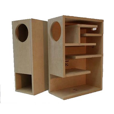 Loa Bookshelf back loaded horn BS-08F cho Fostex FF85WK