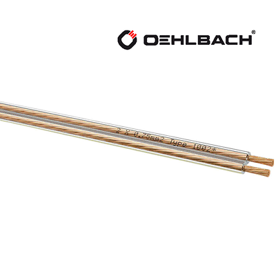 Dây loa 2x0.75mm Oehlbach Speaker Wire 7 (Trong suốt)