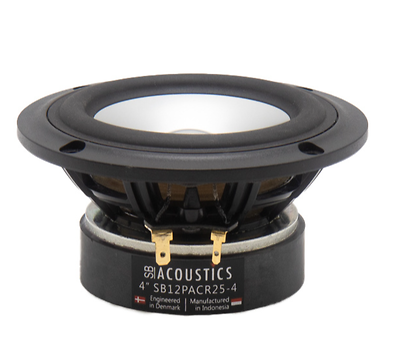 Củ loa rời bass 10cm 4 ohm SB Acoustics SB12PACR25-4