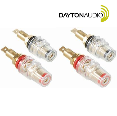 Cọc loa cao cấp Dayton Audio BPFI-G mạ vàng