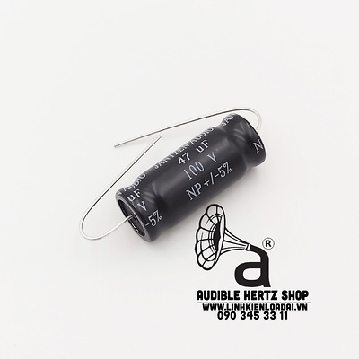 Tụ phân tần loa bass 47uf 100V Jantzen Elecap