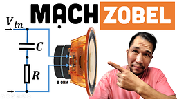 Clip 2: Mạch Zobel cân bằng trở kháng loa (Impedance matching, impedance compensation network)