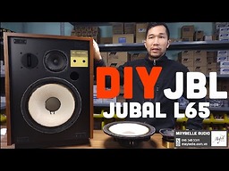 Độ loa JBL JUBAL L65 sử dụng các củ loa JBL L123A, Supravox 135 LB, JBL 2405